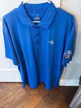 Head Men's Blue Performance Polo with Bay Hill Embroidery